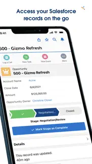 salesforce iphone screenshot 3
