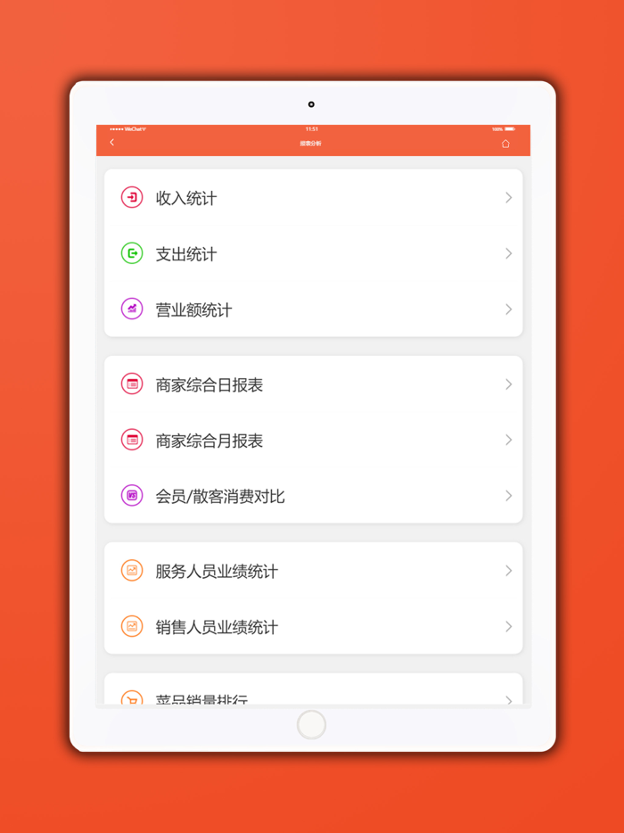 餐饮通 - 自助点餐会员管理
