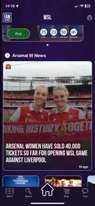 Fanzine - Women's Super League screenshot #1 for iPhone