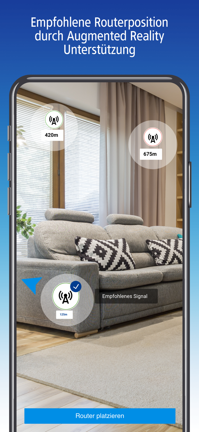 1and1 5G Signal Kompass