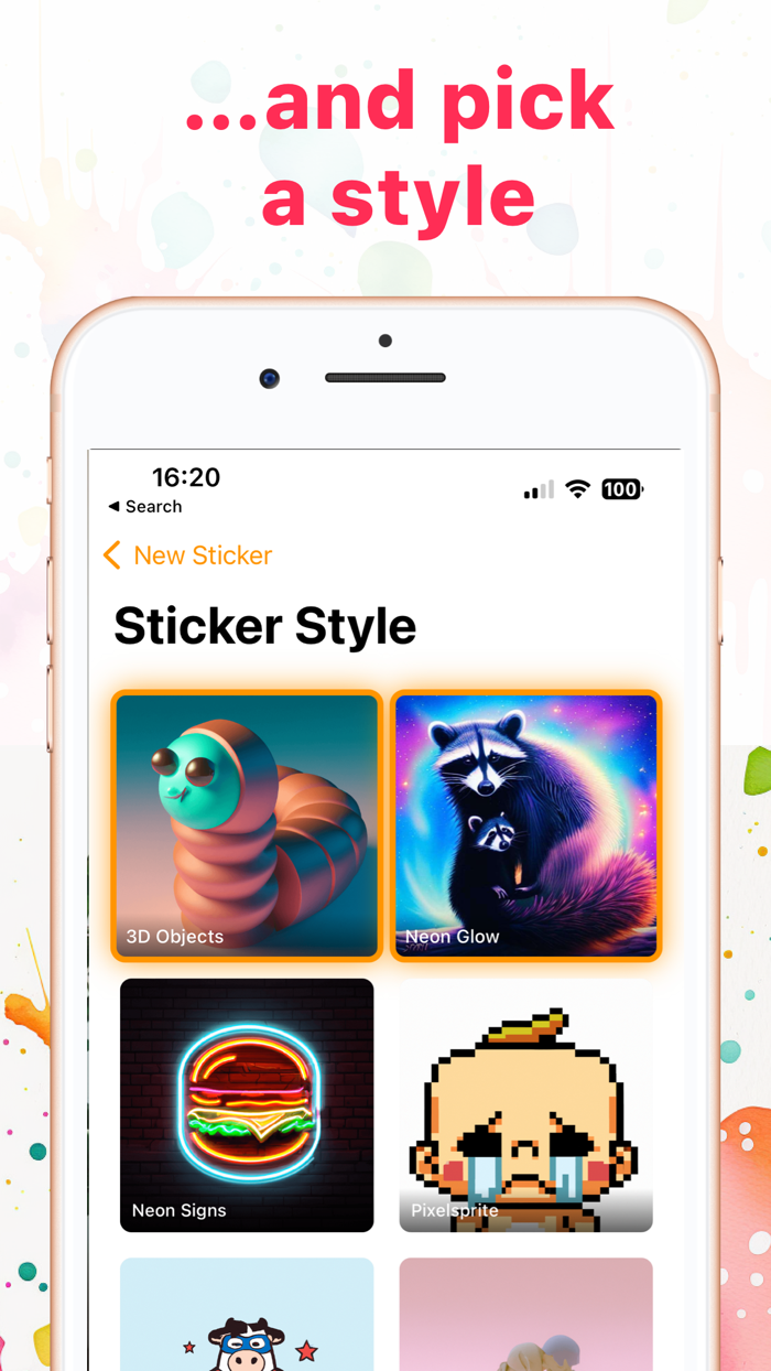 Magic Stickers - AI Art