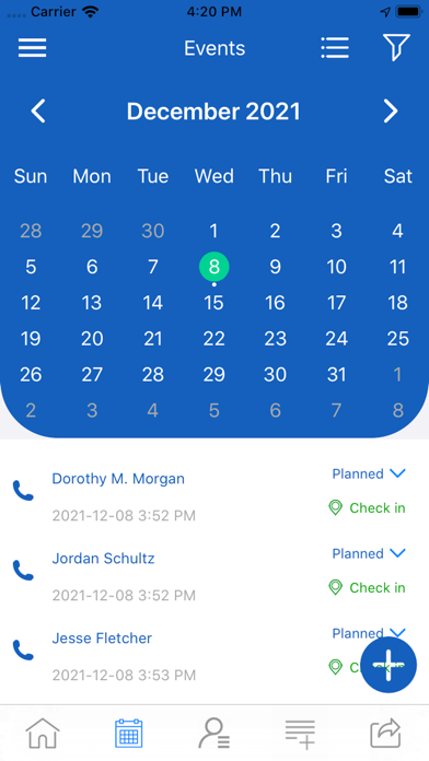 automateCRM Screenshot