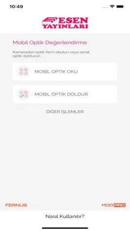 Game screenshot Esen Optik Okuma mod apk