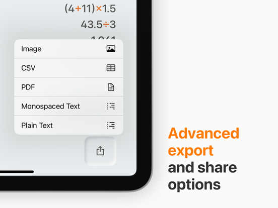 Calculator Max iPad app afbeelding 7