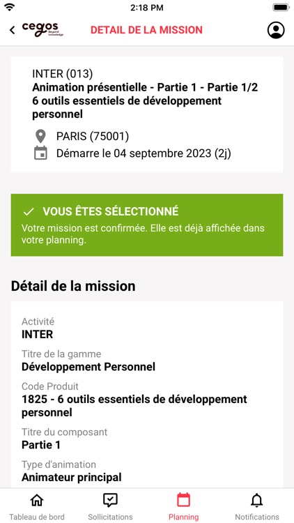 Cegos Opale screenshot-5