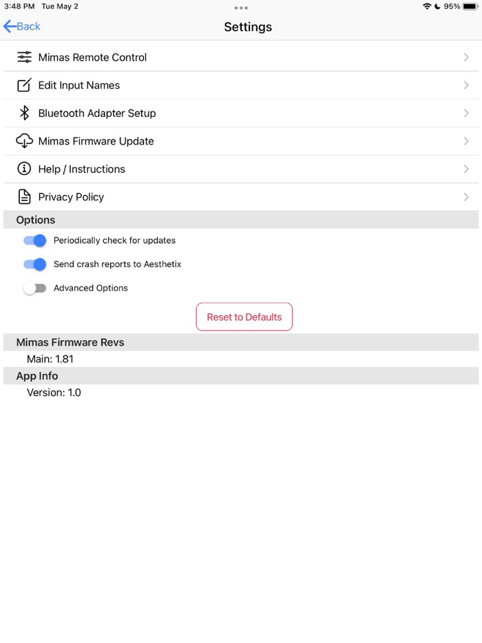 Aesthetix Mimas Remote