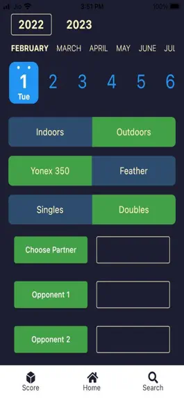Game screenshot My Badminton Scores hack
