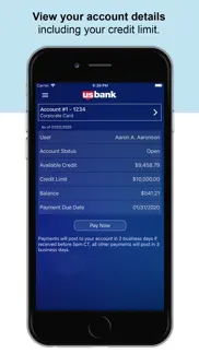 u.s. bank access® onlinemobile iphone screenshot 3