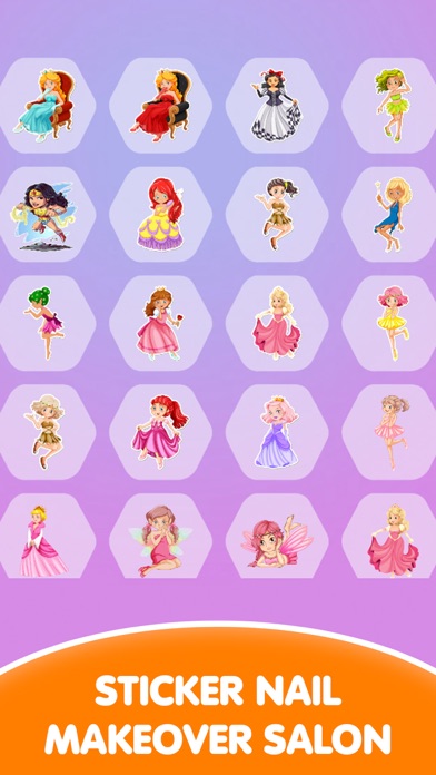 Princess Nails Salon Makeover Screenshot