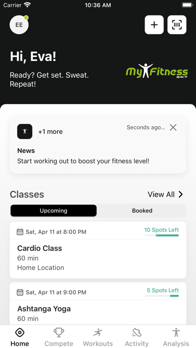 My Fitness 24/7 Screenshot
