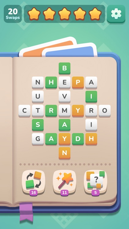 Waffle Word Puzzle: Brain Game screenshot-5