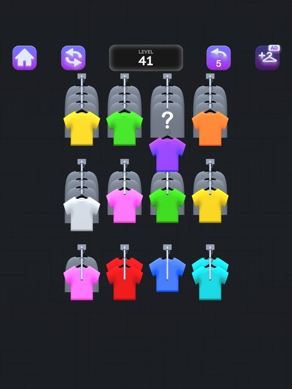 Clothes Sort Puzzleのおすすめ画像2