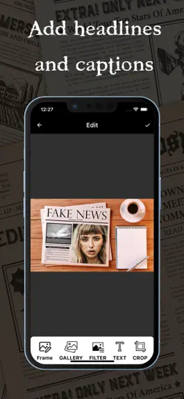 Game screenshot Newspaper Photo Editor hack