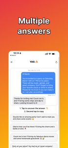 YAS RizzGPT - Rizz Responses screenshot #3 for iPhone