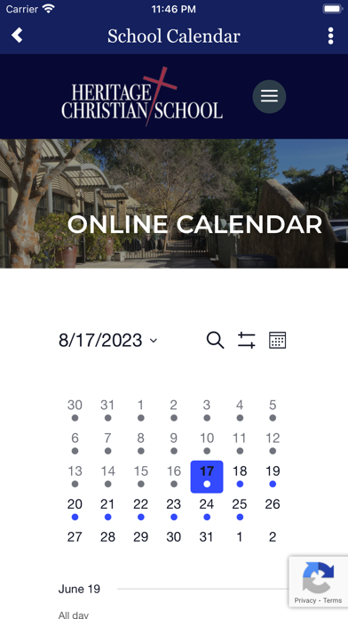 Heritage Christian School Screenshot