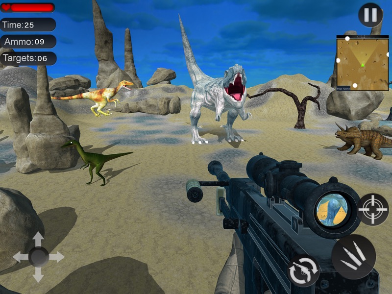 Atirador dinossauro desert2023 screenshot 8