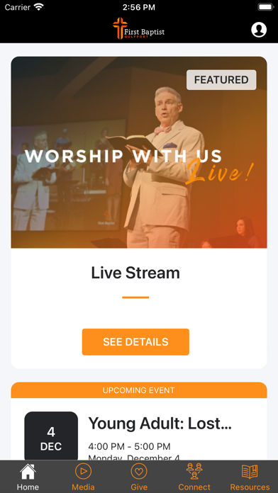 First Baptist Gulfport Screenshot