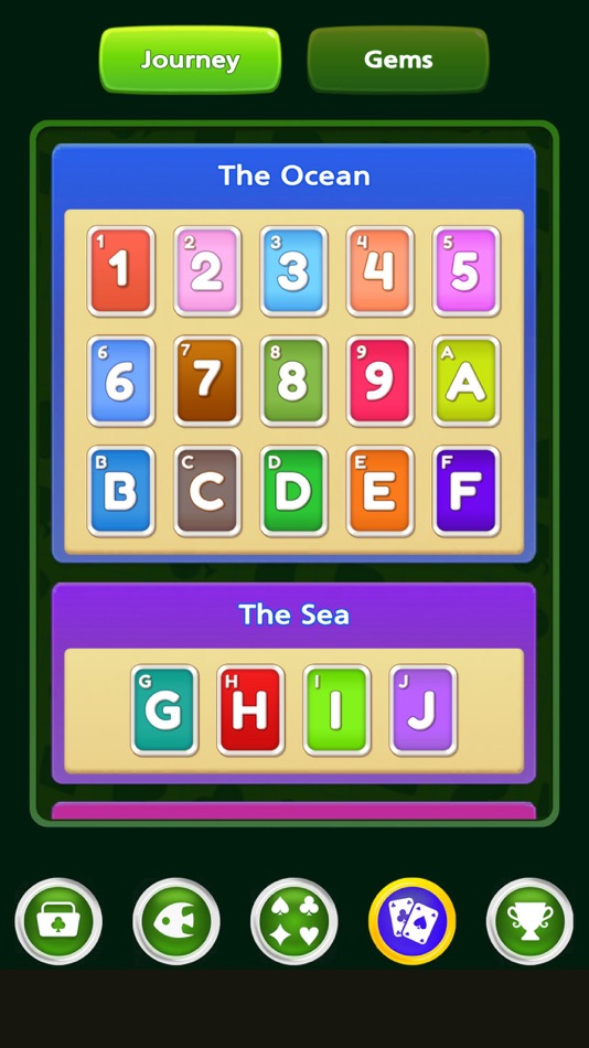 #6. Fisholitaire (iOS) 由: Phong Dinh