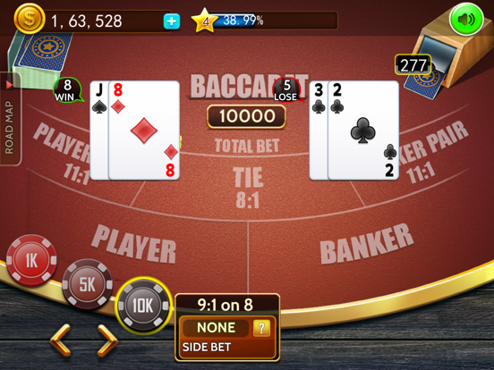 Baccarat casino offline cardのおすすめ画像2