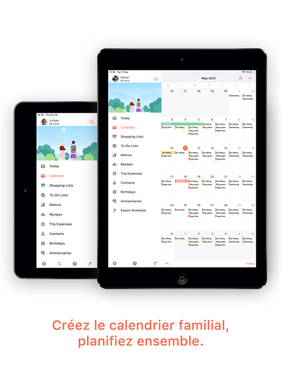Screenshot #5 pour Shared Family Calendar: FamCal