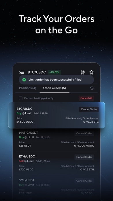 Nexo Pro: Crypto Exchange Screenshot