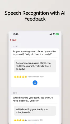 Game screenshot TalkLingo-Shadowing in English apk