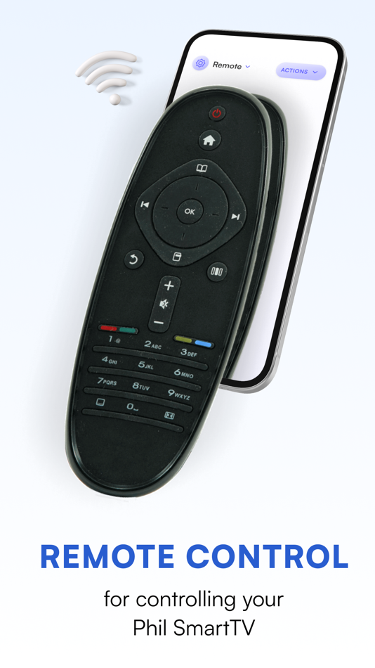 #2. Phil - Smart TV Remote Control (iOS) 由: Oz Shabbatth