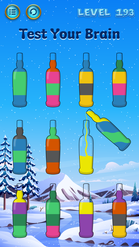 #6. Water Sort Puzzle Bottle Game (iOS) Podle: Kavita Gabani