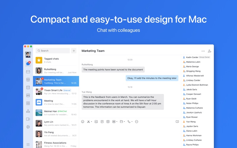 wecom-business im & work tools iphone screenshot 1