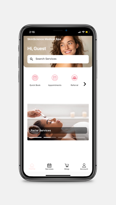 SkinScience Med Spa Screenshot