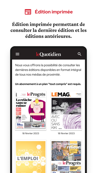 Screenshot #3 pour Le Quotidien