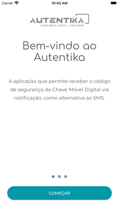 Chave Móvel Digital | CV Screenshot