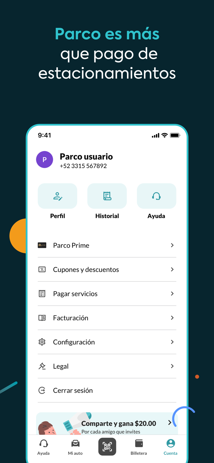 Parco Paga tu estacionamiento