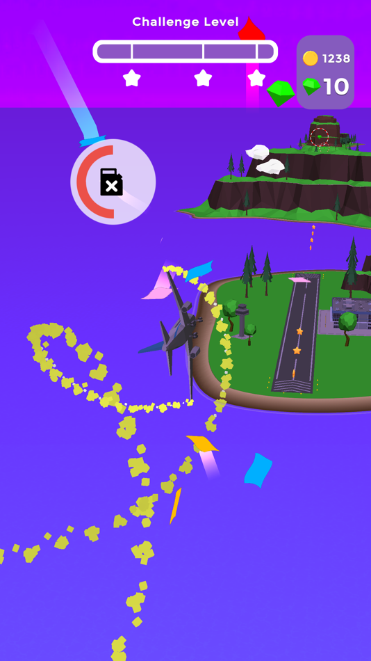 #3. Crash Landing 3D (iOS) 由: Full Fat Productions Ltd