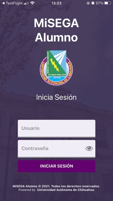 MiSEGA Alumno Screenshot