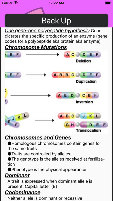 Biology Cheatlists Screenshot