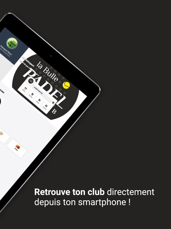 La Bulle Padel Club iPad screenshot