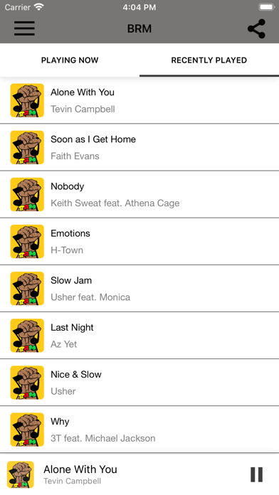 BRM Screenshot