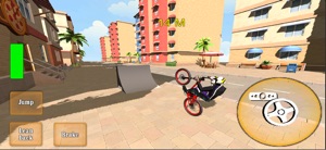 Wheelie Bike 3D - BMX rider screenshot #1 for iPhone
