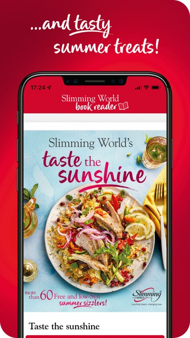 Slimming World book-reader Screenshot