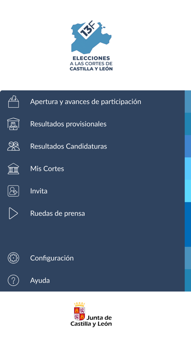 Elecciones Castilla y León 13F Screenshot