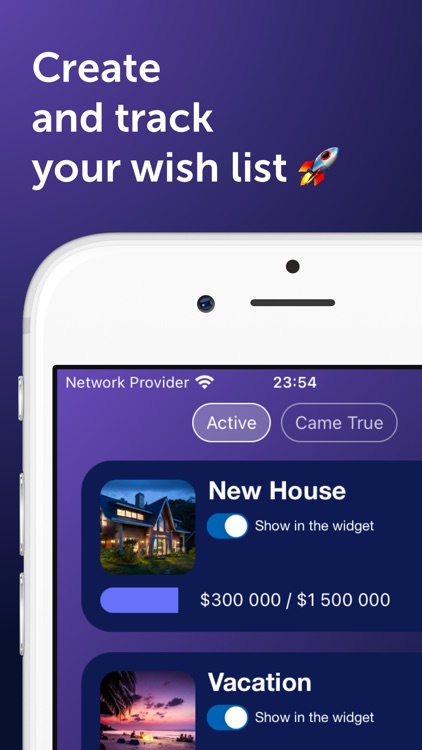 Vision board – Lucky Widget