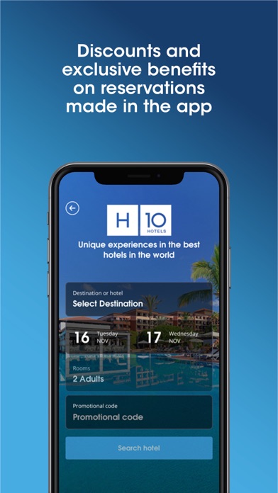 H10 Hotels Screenshot