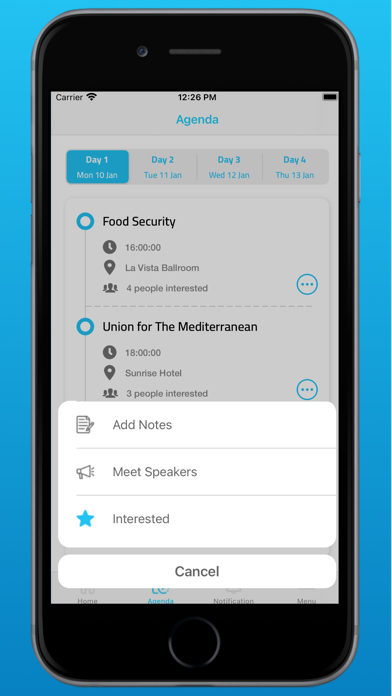 World Youth Forum Screenshot