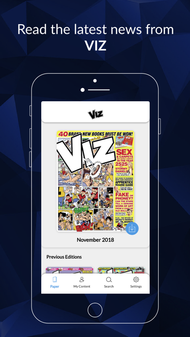 Viz Magazine Screenshot
