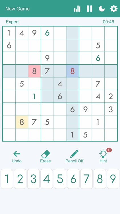 Sudoku - Brain Test Game screenshot-3
