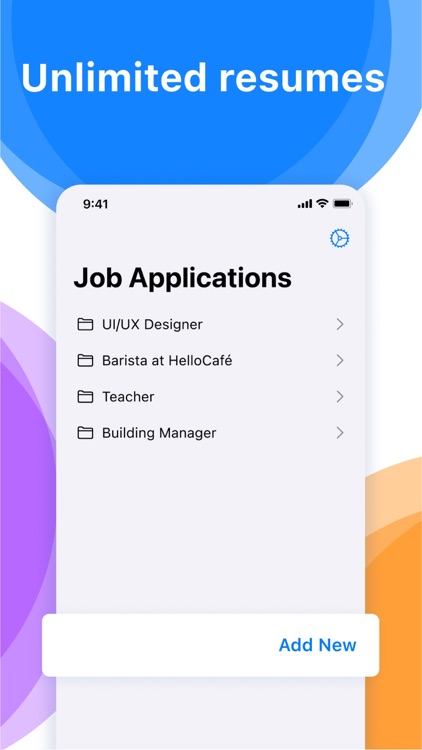 Resume Maker/Builder by Resum8 screenshot-4