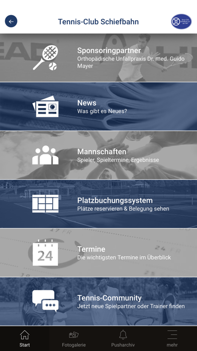 1. Tennis-Club Schiefbahn Screenshot