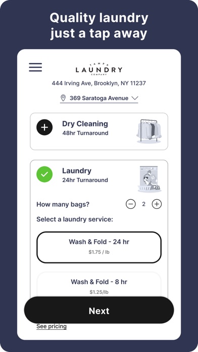 TLC Laundry Co Screenshot