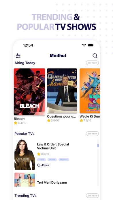 Medhut : Movies Box & TV Shows Screenshot